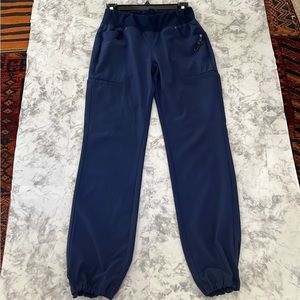 Cherokee flex jogger scrubs. Navy blue